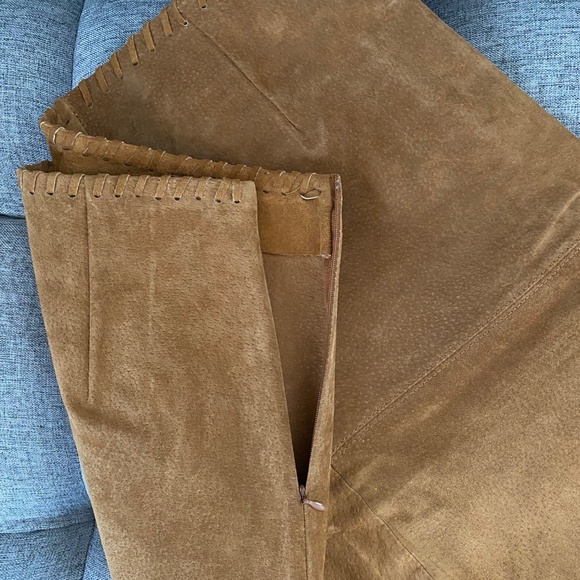 ZARA suede miniskirt, Size: small, Color: camel - Picture 4 of 4